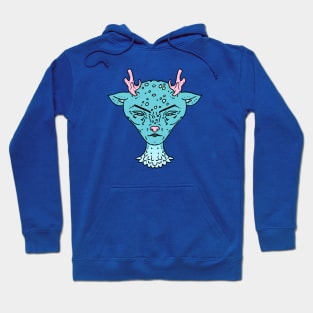 Cautious Ocean Deer Hoodie